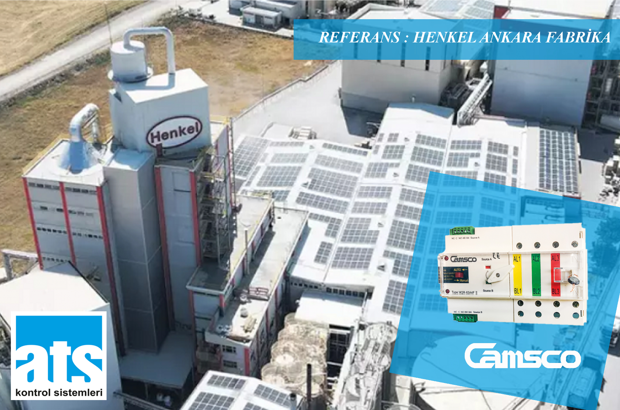 camsco ref HENKEL-BLENDAX FAB HENKEL ANKARA FABRİKASI